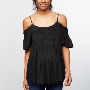 ELLA MOSS Maternity “cold shoulder” top